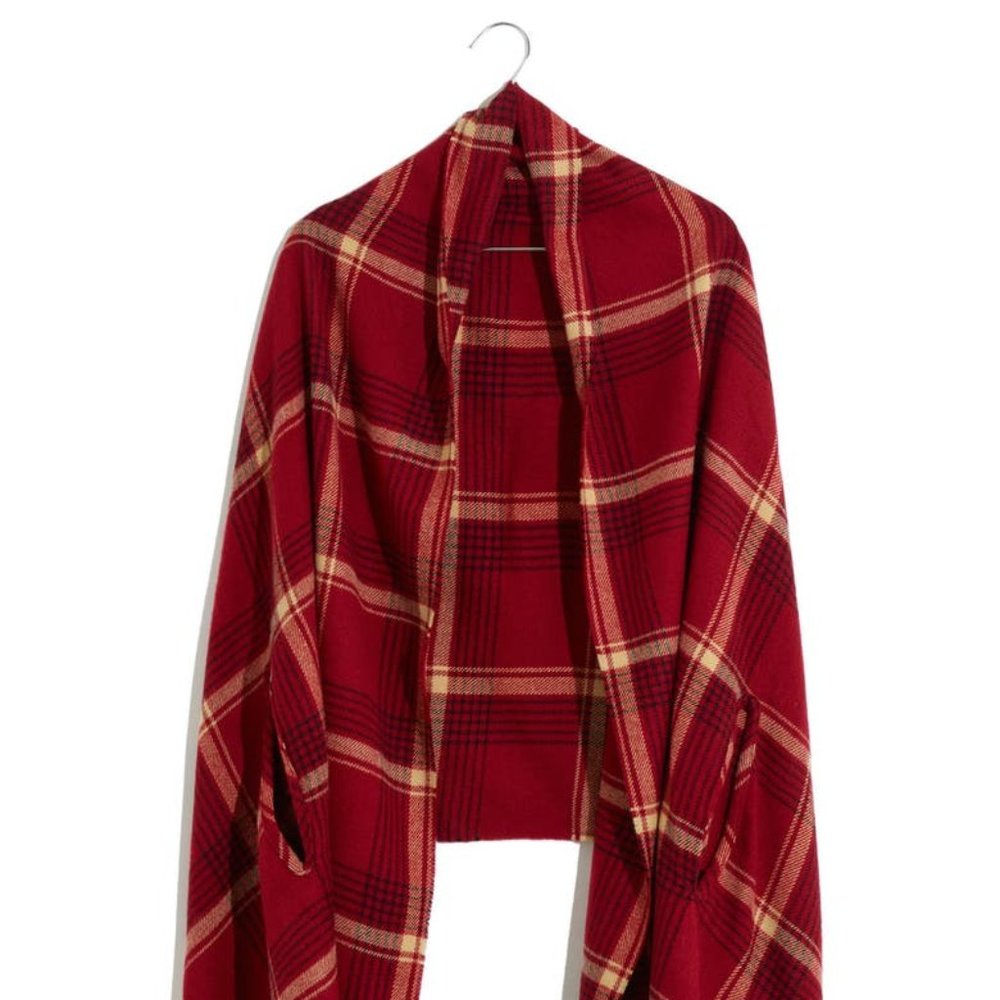 Madewell Buffalo Check Cape Scarf